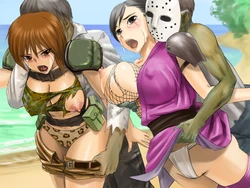 [Nightmare Express -Akumu no Takuhaibin-] Yokubou Kaiki dai 353 shou - Rape de Hazard Honmono Zombie ga Arawareru Attraction -