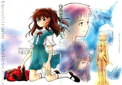 [Monkey's taste (Akebono Haru)] Tenohirano Adolescence. | Adolescencia en la palma de la mano (Neon Genesis Evangelion) [Spanish]