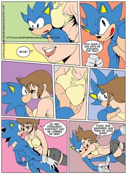 Garoto Guloso - Sonic XXX (Portuguese)
