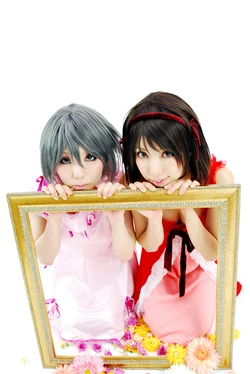 (C76) (コスプレ) [sparkle(水乃しろ、雪野コロ)]「Happy Blue」 ハルヒ、長門 (寫眞のみ) - 2Shot