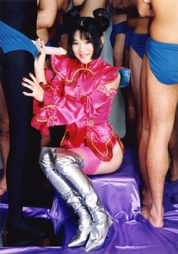 [Shuttle Japan] June (Star Gladiator) Cosplay Bukkake