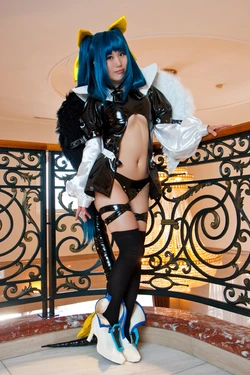 (コスプレ) [きゃらめる☆ふらぺちーの(はねみやゆい)C76]「格闘娘・羽」画像のみ - 2