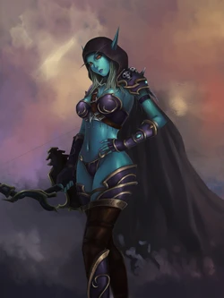 Sylvanas Windrunner, the Queen of the Forsaken