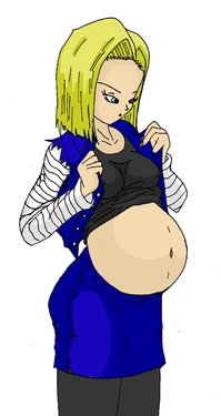 Pregnant Android 18