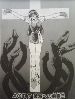Crucifixion girl image collection