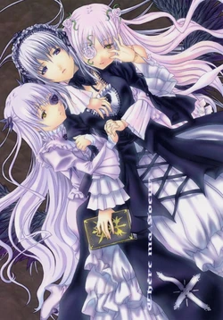 (Shikkoku no Tenshi) [Nishi Muku Ryuukishi (Sabamu)] chere ma soeur (Rozen Maiden)