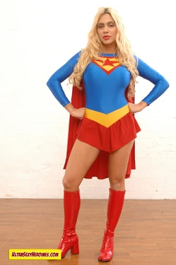 [UltraSexyHeroines] Big Breasts Super Heroine Cosplay Nude