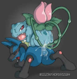 [Darknek0gami] Lucario's Aura-gasm