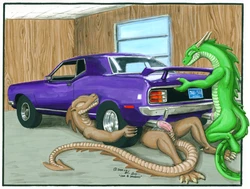 Dragons Having Sex With Cars