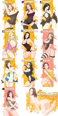 [DA Bokuman] DeviantART girls 01