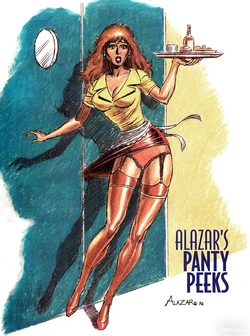 Alazar's Panty Peeks