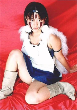 [Shuttle Japan] San (Princess Mononoke) Cosplay Handjob / Blowjob