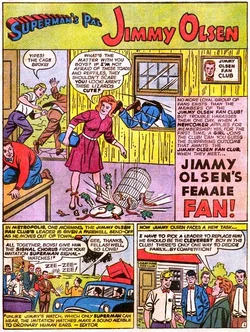 jimmy olsen, crossdresser