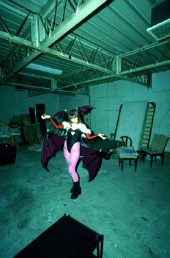 [BLT-007] (Kameno) - Morrigan @ Vampire Savior (Darkstalkers)