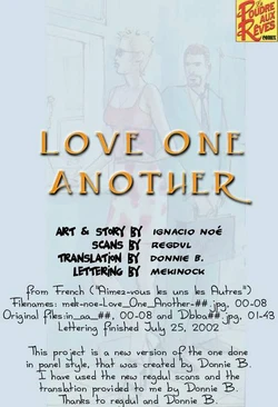 [Ignacio Noe] Love One Another [English] {Donnie B.}