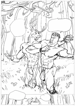 [Furronika] Incomplete Dog & Deer Comic