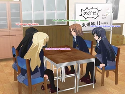 [Hypnochan (Henshin-san)] After Sex Teatime - Bimbofication (K-ON!)