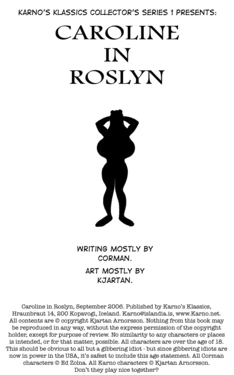 [Karno (Kjartan Arnorsson)] Caroline in Roslyn