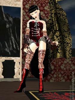 Dark Karmina, Gotic 3D Model