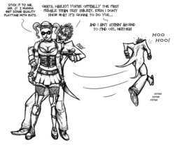 [CandideTF] This is Your Harley on Titan (Batman)