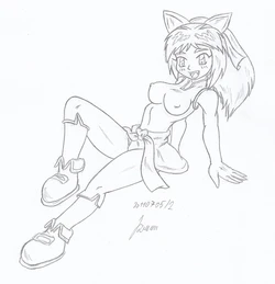 My miny Mariah (Meraya, Mao)_ beyblade Sketches work_1