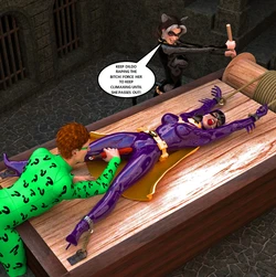 Superheroines Helpless