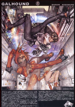 [Masamune Shirow] Posterbook Serie1 - 03 - Galhound