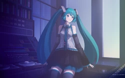 初音ミクWidescreen Wallpaper(3)