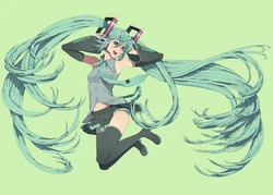 初音ミクWidescreen Wallpaper(6)