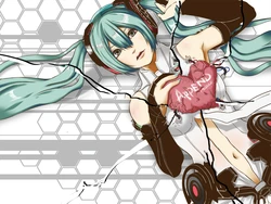 初音ミクWidescreen Wallpaper(11)
