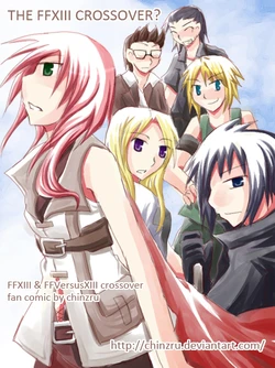 Fan Comic-The FFXIII Crossover? (Final Fantasy XIII + Versus) [ENG]