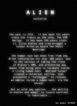 [Mako] Alien Evolution