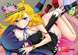 (C79) [Ningen Modoki (Random)] Chu Chu Les Play - lesbian play (Panty & Stocking with Garterbelt)