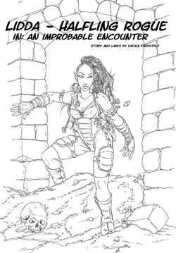 (DefaultFrostElf) Lidda - Halfling Rogue (D&D) (Unfinished)