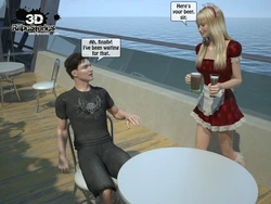 3DRapeStories - The Waitress and the Shemale (English)