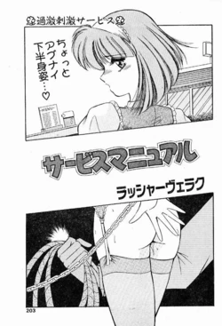 [Rasshaaveraku] Service Manual