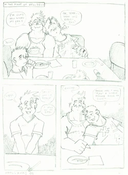 Gross comic xmas special