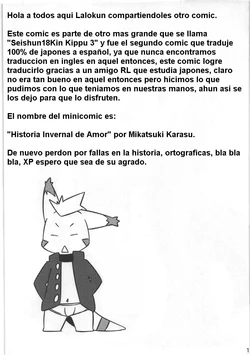Historia Invernal de Amor (espa&ntilde;ol)