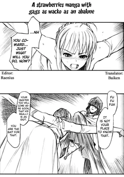 (C66) [TEX-MEX (Red Bear)] Ore Bitoppa Gag Manga Ichigou | A strawberries manga with gags as wacko as an abalone (Fate / Shisei Yon shiki Doujin) (Fate/stay night) [English] [Baiken]