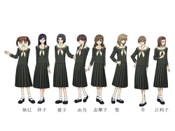 Mariasama ga miteru official character design