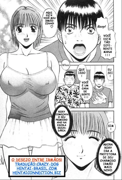 [kawamori misaki] Yuuwaku Mate Ch.3 / O DESEJO ENTRE IRM&Atilde;OS Ch.3 [Portuguese-BR]