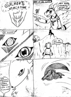 [Ponerdormon] La Violacion de Guilmon [Spanish]