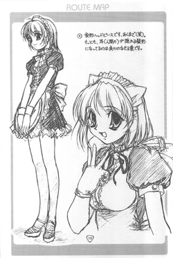 High Resolution Uncensored Mix doujin lineart images 14