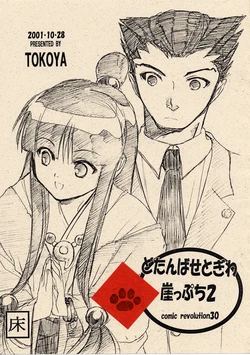 [Toko-ya (Kitou En)] Dotanbasetogi wa gake ppuchi 2 (Ace Attorney)