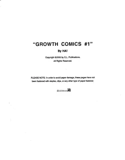 "Growth Comics #1 (Tremendous Tit Tales) Illustrated comic-story #1