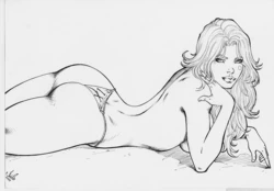 comic babes'  butts
