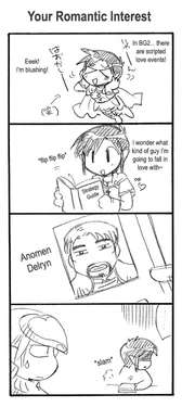 Doujin's Gate with Gusto (Baldur's Gate 4koma)
