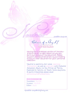 chart of a boy 17 neutral - Death Note [English traslated]