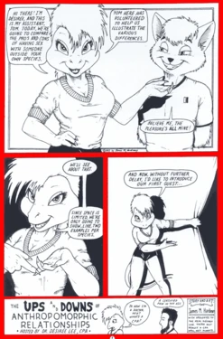 [Skunkworks (James Hardiman)] The Ups and Downs of Anthropomorphic Relationships 1 - 3
