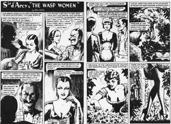 [John Willie] Sweet Gwendoline - The Wasp Woman